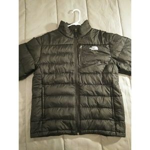 Men's Padded Black North Face Jacket